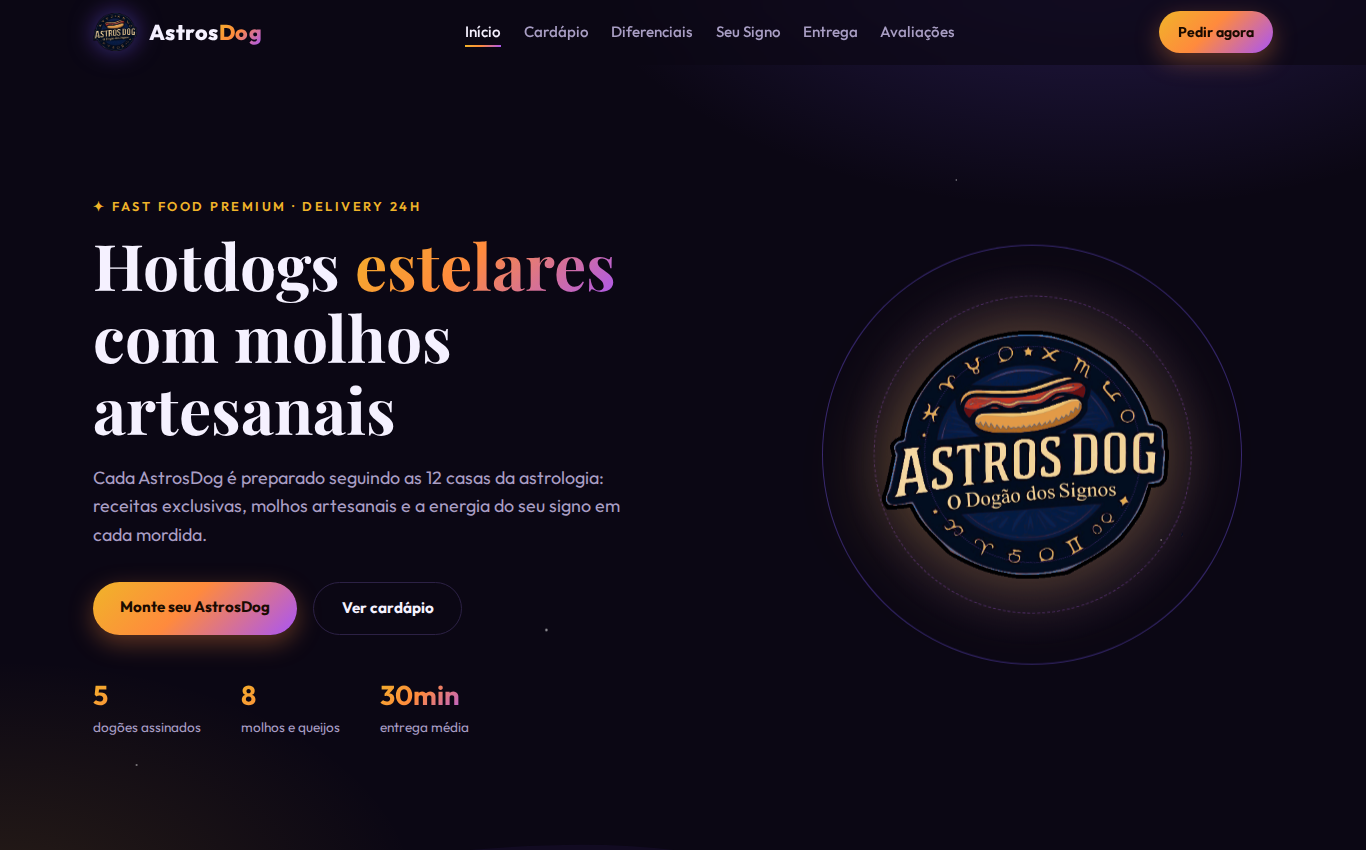 Website AstroDogs